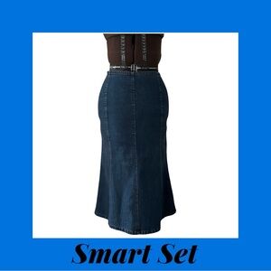 Women’s Vintage Smart Set Blue Denim Skirt